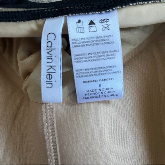 CALVIN KLIEN ONE-PIECE SWIMWEAR SIZE 8 - Picture 7 of 7